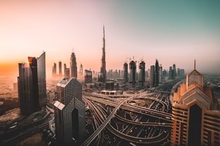 Dubai skyline for ARKAY's Middle East expansion